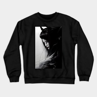 Portrait of a Geisha Crewneck Sweatshirt